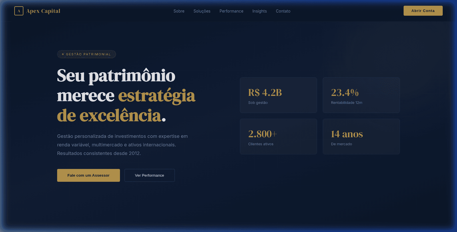 Preview APEX CAPITAL